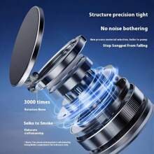 磁性手机支架，真空吸盘式车载手机支架，可折叠桌面支架，懒散支架 - 彩色 - 查看 2