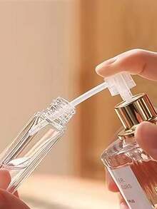 10pcs Clear Perfume Dispenser Pump With Liquid Extractor Tool - Precision Refillable Sample Transfer Kit, Anti-Backflow Pump System For Fragrance Decanting & Cosmetic Sample Preparation ,For Travel Refillable Perfume Spray Bottle, , Without Perfume Bottle - Multicolor - View 4