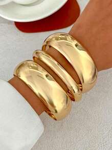 2pcs Retro Elegant Bohemian Floral Bow Adjustable Open Bangle Bracelet, Vintage Rustic Simple Personalized High-End Basic Stacking Jewelry For Women, Suitable For Daily Outfit, Gift For Friends, Family, Girlfriend, Valentine's Day, Mother's Day, All Season