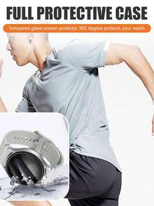 2 miếng kính cường lực bảo vệ màn hình tương thích với Samsung Galaxy Watch5 Pro 45mm/Watch4 Watch6 Classic, Galaxy Watch4 5 Pro 6 Classic 40mm 44mm 43mm 47mm, chống trầy xước, chống nhìn trộm, che phủ toàn diện, độ cứng 9H, độ nhạy cao, tương thích với tất cả các loại ốp lưng bảo vệ, chống thấm nước, chống vân tay, bảo vệ màn hình thiết yếu, sử dụng hàng ngày, văn phòng, gia đình, miếng dán bảo vệ màn hình đồng hồ, ốp lưng đồng hồ, phụ kiện đồng hồ, chống sốc, chống rơi, chống trầy xước - màu đen - Xem 2