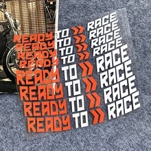 Pegatina Reflectante para Rueda de Motocicleta, Pegatina de Franja para Rin y Cubo, Listo para Correr, Cinta Adhesiva, Accesorios Impermeables para KTM  390/690/790/125 RC - R2R 01-MULTI - Ver 11