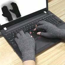 1 Pair Anti-Slip Outdoor Sports Motorcycle Cycling Gloves, Suitable For Men And Women Arm Warmers Autumn Fall Fashion - Multicolor - View 4