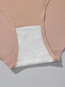 7pcs/Pack Women's Seamless Soft Breathable Minimalist Briefs, Comfortable Stretch Panties - Multicolor - View 6