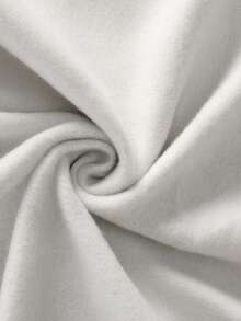 Áo nỉ có mũ trùm đầu in hình tai nghe phong cách tối giản mới cho nữ mùa thu/đông, thời trang và đa năng - Màu xám đậm - Xem 7