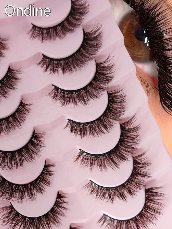 طقم رموش مطولة 7 أزواج من Ondine