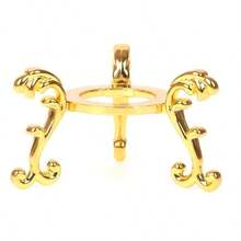 1 Stück eleganter Kristallkugelständer - moderner Eisen-Dreifuß Präsentationshalter für 3-7cm Kugeln, ideal für Hochzeitsdekoration und Heimdekoration, tolles Geschenk, Kristall-Präsentationsständer