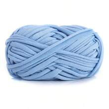 3pcs/300g Elastic Fabric Crochet Yarn, 2cm T-Shirt Yarn, Knitting Yarn Fabric For Crochet, Summer Handmade DIY Blanket Cushion Crochet Projects - Multicolor - View 17