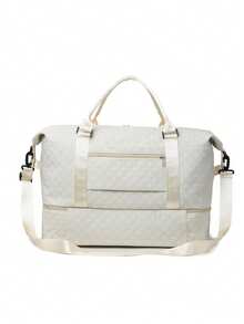 2 piezas Bolso de maternidad multifuncional de gran capacidad y resistente al agua - Convertible a bandolera/mochila con bolsillos organizadores, portabotellas y diseño práctico para viajes - Ideal para el parto y posparto, recuperación y salidas con el bebé - Bolso de dos piezas de mamá - Ver 4