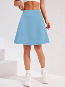 Falda de tenis para mujer con 5 bolsillos, falda deportiva de cintura alta para golf, faldas para correr de uso casual