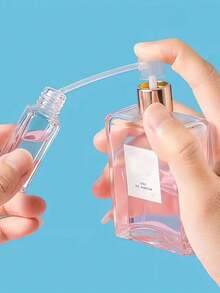 10pcs Clear Perfume Dispenser Pump With Liquid Extractor Tool - Precision Refillable Sample Transfer Kit, Anti-Backflow Pump System For Fragrance Decanting & Cosmetic Sample Preparation ,For Travel Refillable Perfume Spray Bottle, , Without Perfume Bottle - Multicolor - View 3