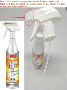 Multi-Purpose Kitchen Grease Cleaner, Foam Cleaning Agent For Removing Stubborn Dirt, Oil Stains On Stove, Range Hood, Home Cleaning, Kitchen Cleaning, Party Cleaning