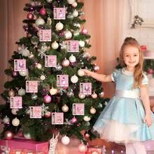 6 Pieces / 12 Pieces Retro-Style Christmas Wallet Accessories - Holiday Wooden Hanging Tree Decorations, Featuring Santa Claus, Reindeer, Snowman, Gingerbread, House And Dwarfs - Rectangular Paper Pendants, Suitable For Holiday Gifts And Cash Gifts.