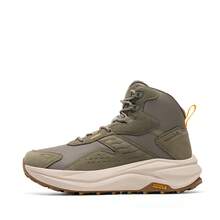 Men's Hiking Boots Wide Toe Box Low Drop Waterproof Outdoor Trekking Camping Shoes For Plantar Fasciitis Bunion Katahdin - 橄欖綠 - 查看 3