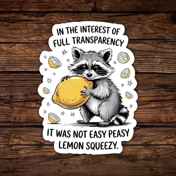 En aras de la total transparencia, no fue pan comido, pegatina para estudiantes, zombis de posgrado y cualquiera que haya llorado por un proyecto grupal, pégala en tu planificador, iPad