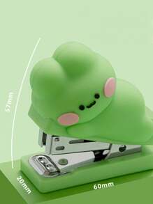 قطعة واحدة من مدبس الدمية المصغر بتصميم كرتوني لحيوانات الكابيبارا والدب والأرنب والبط، أداة تجليد محمولة للمكتب والمدرسة، سلسلة من الهدايا الأساسية لطلاب العودة إلى المدرسة - مقاس واحد - مشاهدة 9