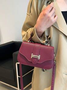French Retro Square Bag, 2025 Summer New Unique Chic Luxury Crossbody Shoulder Bag, For Commuting