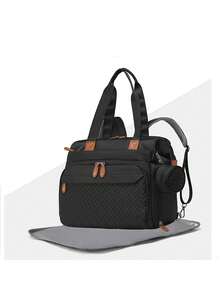 Túi xách tay ba lô đựng tã, túi đựng đồ cho mẹ dung tích lớn khi sử dụng ngoài trời - Nhiều màu - Xem 7