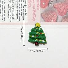 Creative Santa Claus Refrigerator Magnets, Snowman, Reindeer Refrigerator Stickers, Creative Stickers Photo Wall Black And White Version Home Kitchen Decoration Stickers, Cute Decoration Stickers, Kitchen Office Whiteboard Storage Cabinet Decoration, Kitchen Decoration, Home Decoration, Valentine's Day Gifts, Gifts For Friends And Family - Multicolor - View 6