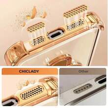 高品质手机壳，太空级防摔/TPU硅胶软边奢华保护套，防尘孔加厚版，兼容三星Galaxy S24 Ultra/S24 Plus/S24/S23 Ultra/S23 Plus/S23/S22 Ultra/S22 Plus/S22/S21 Ultra/S21 Plus/S21 FE/S23 FE/S20 Ultra/S20 Plus/S20 FE，电镀+TPU硅胶软边全包，兼容OPPO A5x/C12345678/987654321，防水防震防刮，国际版，非国内版 - 粉色 - 查看 2