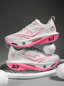 أحذية رياضية للرجال مزودة بلوح كربوني للاستخدام الخارجي، أحذية جري للسباقات والتدريب والنصف ماراثون وجري السرعة؛ أحذية رياضية للنساء، أحذية مسابقات ألعاب القوى والجري على الطرق، أحذية تنفس شبكية مقاومة للتآكل وامتصاص الصدمات ومانعة للانزلاق