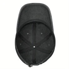 1 Piece Fallout 4 Vault-Tec Logo Baseball Cap - Classic Washed Vintage Dad Hat, Adjustable Lightweight Unisex Outdoor Sun Hat, Perfect Gift For Gamers And Fallout Fans, Casual Headwear, Hip-Hop Style Clothing, Printed Design - Xám - Xem 8