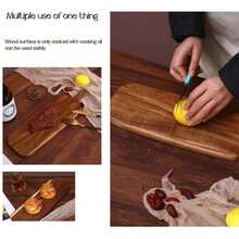 1 Stück Rosenholz Schneidebrett - Holz Küchentablett, stilvoller langer Griff, massives Holz, für Fleisch, Käse, Brot, Gemüse und Obst - Aufschnittbrett Käseplatte, perfekt zum Schneiden und Präsentieren von Lebensmitteln, unverzichtbar für die moderne Landhausküche. Muttertags-Geschenk, Hochzeitsküchenzubehör.