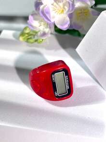 LED Finger Ring Counter, Elastic Ring Counter With Digital Display, Electronic Hand Tally Counter, Counting Ring Counter, Counting Clicker For Warehouse Inventory - Multicolor - View 22