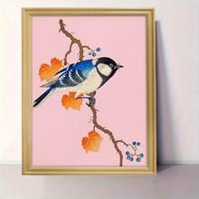 1pc 30*40cm(12*16inch)/40*60cm(16*24inch) Outer Framed Colorful Eclectic Wall Art Decor, Famous Artist Posters, Eclectic Room Decor Aesthetic, Vintage Minimalist Wall Decor, French Country Decor Plants Bohemian Wall Decor Bedroom Dormitory (L)Y - Gold - View 4