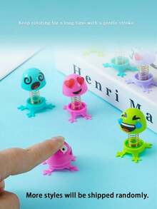 12 قطعة مشتركة بألوان عشوائية من منطلق الربيع، مناسبة للأولاد والبنات للعب ألعاب القفز، يمكن استخدامها كديكورات لحفلات استحمام الطفل أو هدايا صغيرة للأصدقاء، حشوات لأكياس الحفلات، هدايا ممتعة (ألوان عشوائية) - متعدد الألوان - مشاهدة 7