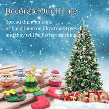 5/10/30/50 3D Christmas Erasers - A Detachable Eraser With Over 30 Different Christmas Elements. Desktop Pets, Classroom Rewards For Back To School Season. Party Gift Holiday Eraser. There Are Graphics Such As Reindeer, Santa Claus, Snowman, Sled, Cake, Etc. [Styles And Colors Are Random] - Christmas Eraser - View 6