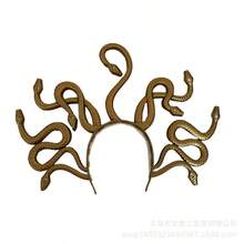 1 件/3 件恐怖蛇发头带美杜莎发饰适合万圣节服装