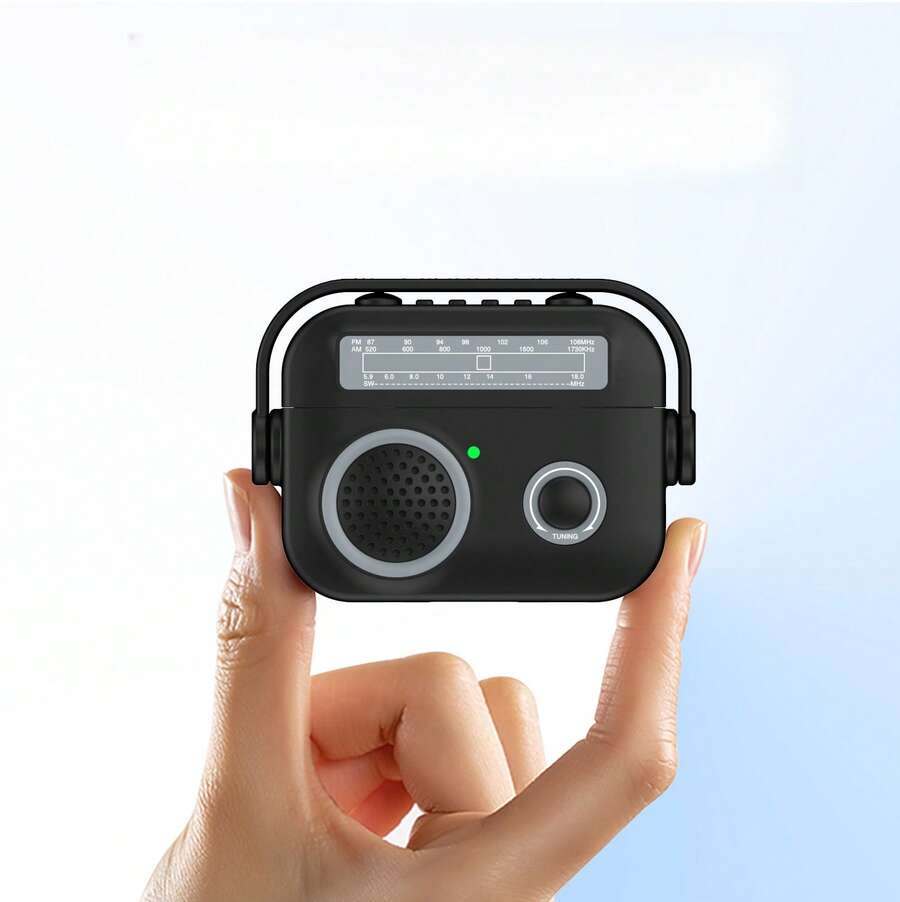 Vintage Radio Design Silicone Soft Case For AirPods 4 & Pro 2 |   Apple Earbuds Cover With Locking Cap |   Creative, New Style |   Protective, Anti-Scratch & Flexible |   Easy To Install |   Ideal For Daily Use, Gifts |   Stylish Earphone Case For Women, Girls