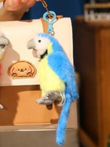 1 szt. Słodki ptak i papuga interaktywna pacynka ręczna, interaktywna pluszowa lalka ręczna prezent dla chłopców i dziewcząt