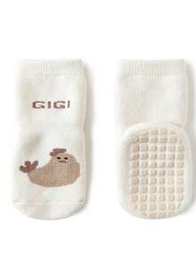 1 Pair Cartoon Thick Warm Anti-Slip Baby Crew Socks