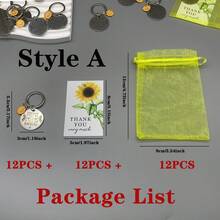 36 Peças/12 Conjuntos de Girassóis Motivacionais, "Você é Incrível!" "Você é Demais" Conjunto de Chaveiros de Presente, Aniversário, Formatura, Colheita de Outono, Ação de Graças, Natal, Presente de Feedback, Para Professores e Colegas como Agradecimento. O Conjunto Inclui 12 Chaveiros de Aço Inoxidável, 12 Cartões de Agradecimento com Folha Verde e 12 Sacos de Organza Branca Ideias de Presente Acessórios de Bolsa Cordões com Suporte de ID Acessórios de Carro Encantos de Bolsa