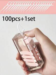 1个便携式牙线盒，内含10根自动伸缩牙线、牙线架和牙线棒 - 彩色 - 查看 9