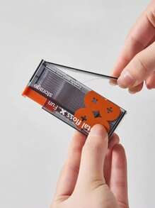 1个便携式牙线盒，内含10根自动伸缩牙线、牙线架和牙线棒 - 彩色 - 查看 3