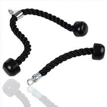 1PC Pull Down Rope Single Handle Triceps Biceps Strength Training Workout Attachment For Cable Machine Gym Fitness Pulley Workouts Equipment - Multicolor - View 10