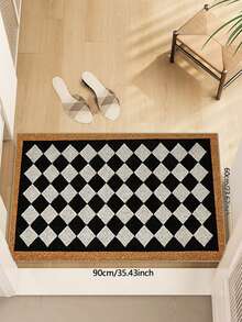 1 قطعة بساط مخملي مطبوع بنقش بصمة كلب وحرف، مناسب لغرفة المعيشة والنوم وطاولة القهوة والبساط العادي، مانع للانزلاق، ديكور منزلي، مدخل، مطبخ، غرفة الأطفال، قابل للغسيل، متعدد الأحجام والألوان، إصدار محدود للأعياد