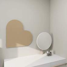 1 Stück Filz-Pinnwand in Herzform, mehrfarbig, vielseitig einsetzbar, für Büro & Zuhause Fotowand, Memotafel