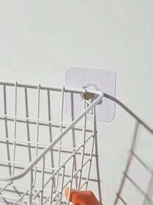 10/20/40 pièces Crochets muraux ultra-résistants - Supports adhésifs porteurs, design invisible et sans couture - Idéal pour accrocher des cadres, des impressions sur canevas, des photos de mariage, de la décoration d'intérieur et de l'organisation, installation facile, n'endommage pas les murs