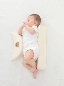1 件婴儿侧睡定位器，新生儿侧卧防反流防翻身枕垫 - 彩色 - 查看 2