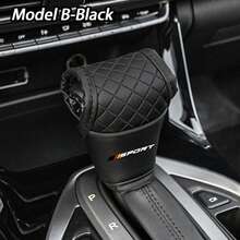 PU Leather Car Shift Handle Cover Gear Lever Decor Protective Cover For Audi For BMW For Mercedes Benz For VW For - one-size - View 24