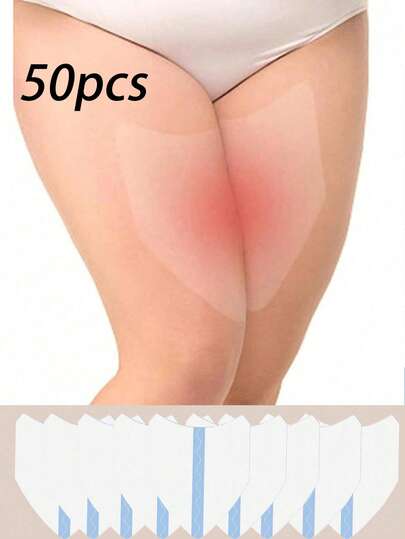 50/40/30 Bandas antirozaduras para muslos, almohadillas antirozaduras para hombres y mujeres para prevenir rozaduras y fricción invisibles en verano, parches antirozaduras para hombres y mujeres, para la comodidad y protección de los muslos y pantorrillas de las mujeres, cinturones, pegatinas, que brindan comodidad y protección