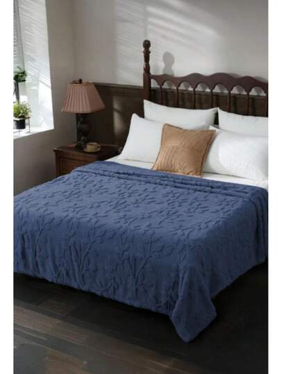Cobertor de casal macio lavanda | 230 x 250 cm | Poliéster ultramacio e leve | Quente, anti-pilling, fácil de lavar – perfeito para cama ou sofá. Fabricado na Turquia.