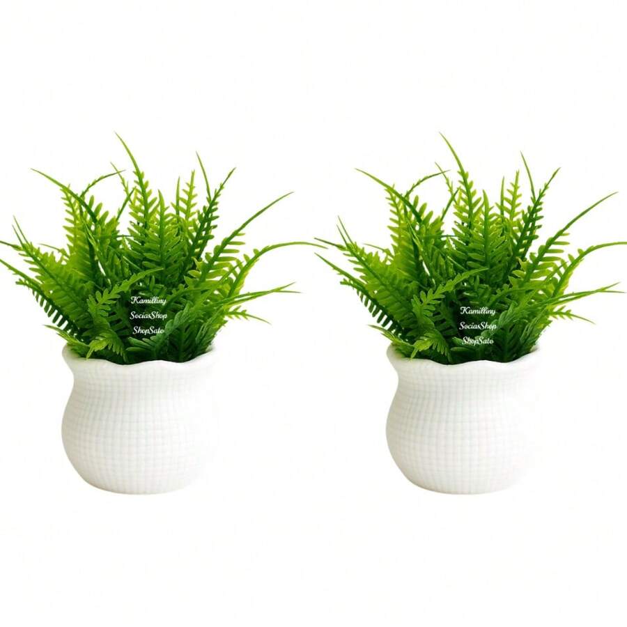 2 Pick Arrangements With 2 Vases And 2 Branches - 綠色 - 查看 1