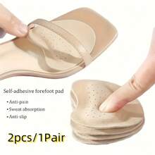 2/4/6pcs Anti-Slip Sandal Pads & Forefoot Cushions, Enhance Comfort For High Heels, Suitable For Various Types Of Shoes-Insole Sports,Insole Silicone,Arch Support Insole