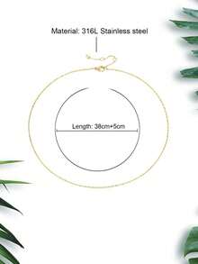 極簡鏈條樣式項鍊