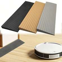 1 件 0.9mx5cm 多用途坡道垫门槛坡道 - 自粘、耐用、防滑，适用于机器人吸尘器、购物车、自行车、轮椅 - 非常适合室内门槛