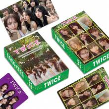 30张KPOP T/W/I/C/E高清LOMO收藏卡及贴纸套装，“With YOU-Th”和“READY TO BE”专辑周边，娜琏、定延、Momo、Sana、志效、Mina、多贤、彩瑛、子瑜粉丝收藏品，流行音乐专辑配件，笔记本、剪贴簿，生日及节日礼物 - 玩具小卡 - 查看 8